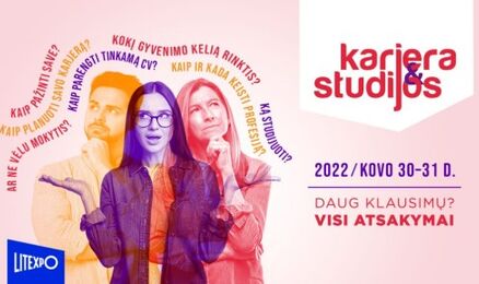 Susitikime parodoje „Karjera & studijos“