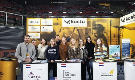 Kastu komanda vasario 6 d. dalyvavo „Studijų regatoje 2026“